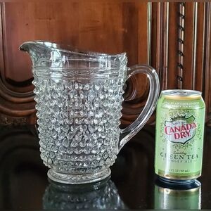 1930s "Hobnail Clear" 48oz Pitcher by Anchor Hocking